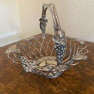 Silver Plated Godinger Basket